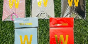 Multicolor Welcome Banner