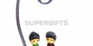 Resin LED Light Couple Statue