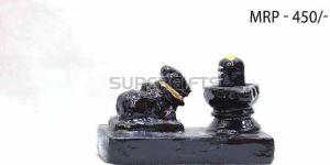Resin Shivling Nandi God Statue