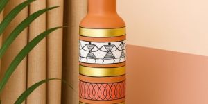 Handcrafted Terracotta Water Bottle