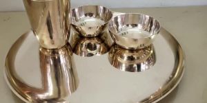 Pure Bronze Thali Set
