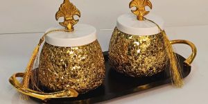 Tray with Fancy Jars