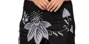 Women's Cotton Floral Printed Short Straight Kurti with Pant