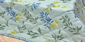 Sky Blue Premium Ultrasonic Double Bed Reversible Comforter