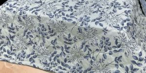 White & Blue Premium Ultrasonic Double Bed Reversible Comforter