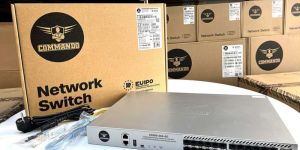 C3500-24X+2C Commando Marshall AC+DC Fiber Routing Switch