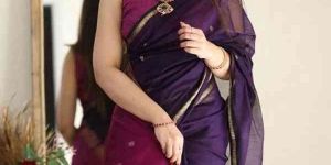 Ladies Designer Maheshwari Silk Saree