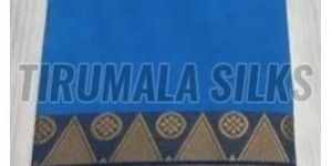 Ladies Tower Border Mixed Cotton Saree