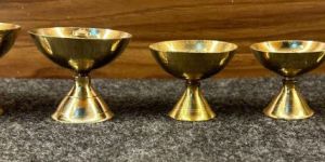 Brass Small Diya Set