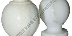 Plain Marble Flower Pots