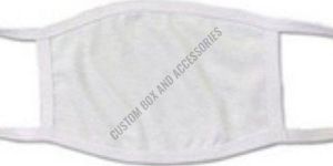 White Reusable Sublimation Blank Face Mask