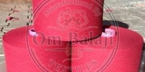 Red Recycled Cotton Yarn