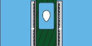 pouch hip surgical drape