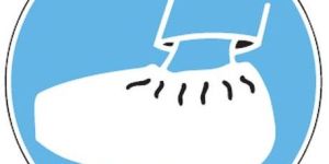 Non Woven Blue Disposable Shoe Cover