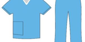 Sky Blue Scrubs Suits