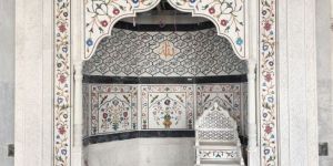White Marble Mehrab