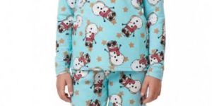 Girls Printed Winter Night Suit