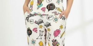 Ladies Printed Night Suit