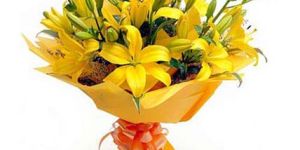 Wedding Lily Flower Bouquet