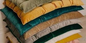 Rectangle Plain Floor Cushion