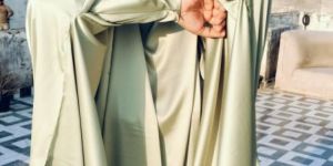 Premium Satin Jilbab Set