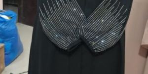 Premium Sparkle Beaded Abaya