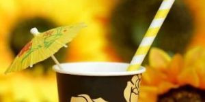 Disposable Printed Paper Juice Cup