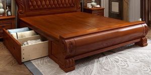 Wooden Bed