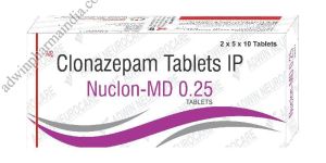 Nuclon-MD 0.25mg Tablets