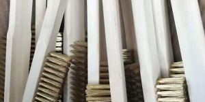 Wooden Handle Grill Brush