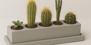 Antique Finish Marble Planter