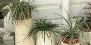 Decorative Handcrafted Marble Floor Planter