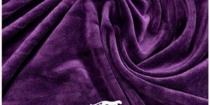 velour knit velvet fabric