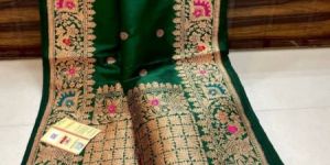 Handloom Pure Katan Silk Sares