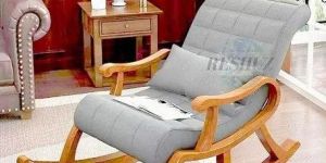 Rocking Chair with Cushioned Seat