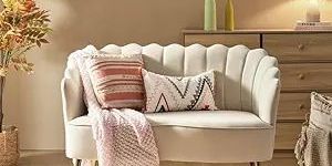 loveseat fabric finish two seater sofa