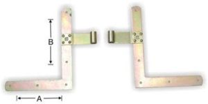Shutter Hook Corner Plate Hinge