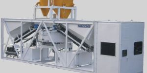 Semi Mobile Concrete Mixing Plants