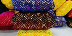 Viscos Velvet Fabric D -01 ( Bhagwan Poshak , Laddu Gopal Poshak Fabrics ) )