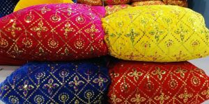 Viscos Velvet Fabric D -07 ( Bhagwan Poshak , Laddu Gopal Poshak )