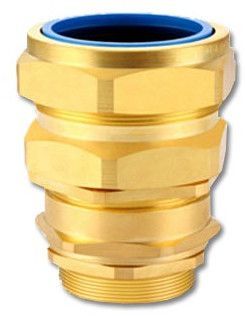 E1 W Brass Cable Gland