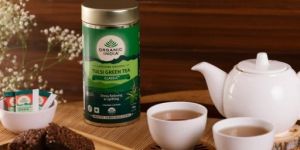 Tulsi Green Tea Classic 100g Tin