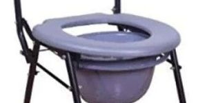 Open Front Commode Chair