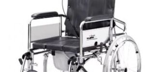 Reclining Wheelchair with Commode