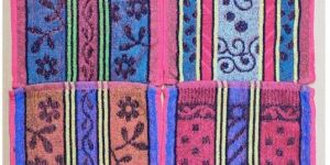 Ruby Red Cotton Towel