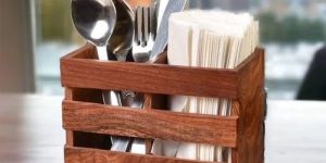 Wooden Spoon Holder