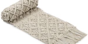 Macrame Table Runner Coaster Set