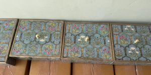 Hand Carved Wooden Box