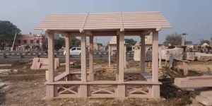 Sandstone Outdoor Hut Gazebo