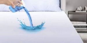 Waterproof White Terry Cotton Mattress Protector